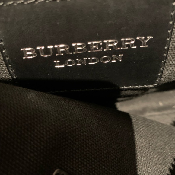 Burberry London mini-bag/pochette in dark brown leather - Picture 5 of 9